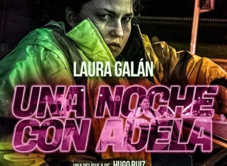 Cartel película "UNA NOCHE CON ADELA" Ana Ros. Jefa de prensa y consultora de comunicación especializada en el cine español e iberoamericano.