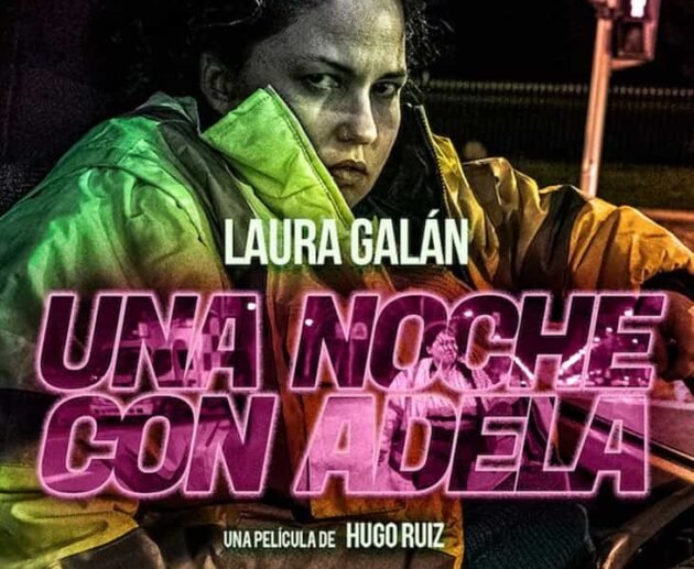 Cartel película "UNA NOCHE CON ADELA" Ana Ros. Jefa de prensa y consultora de comunicación especializada en el cine español e iberoamericano.