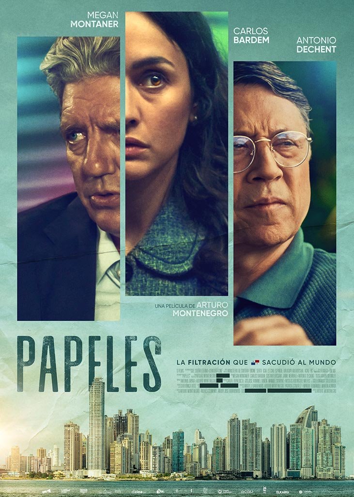 Cartel película "PAPELES" Ana Ros. Jefa de prensa y consultora de comunicación especializada en el cine español e iberoamericano.