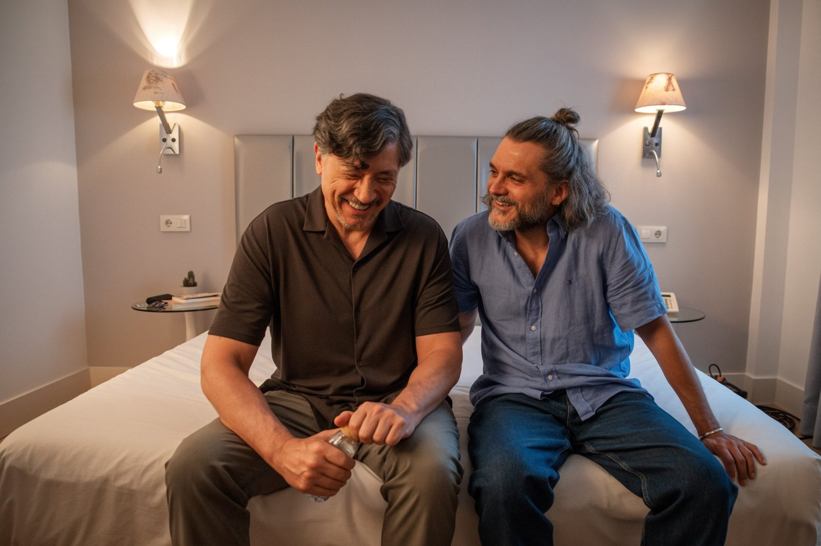 Carlos Bardem y a Salva Reina. Foto: Anita Manez