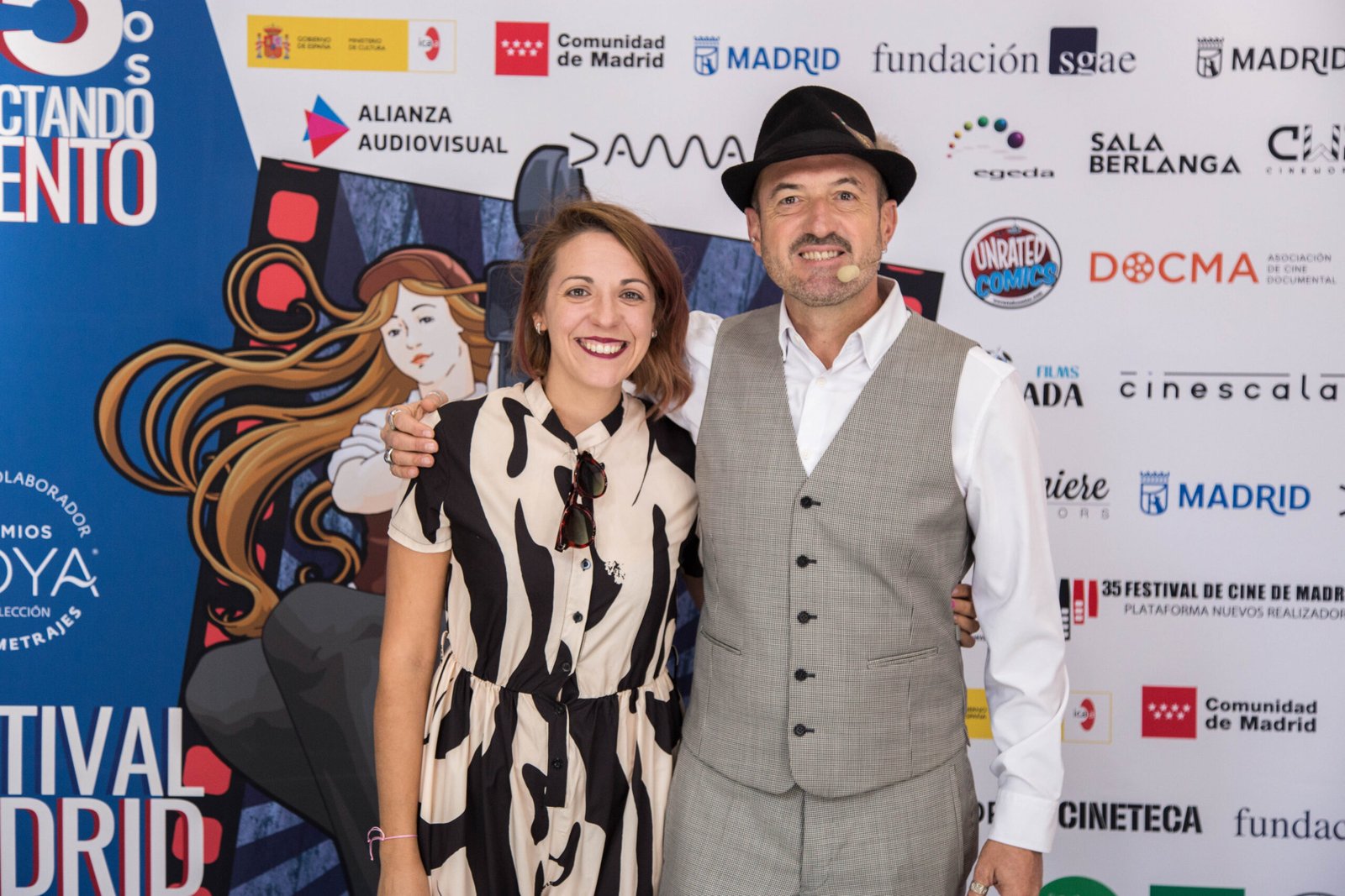 Raquel Troyano y Álex O'Dogherty por Mauricio Sandoval Ron @maosron